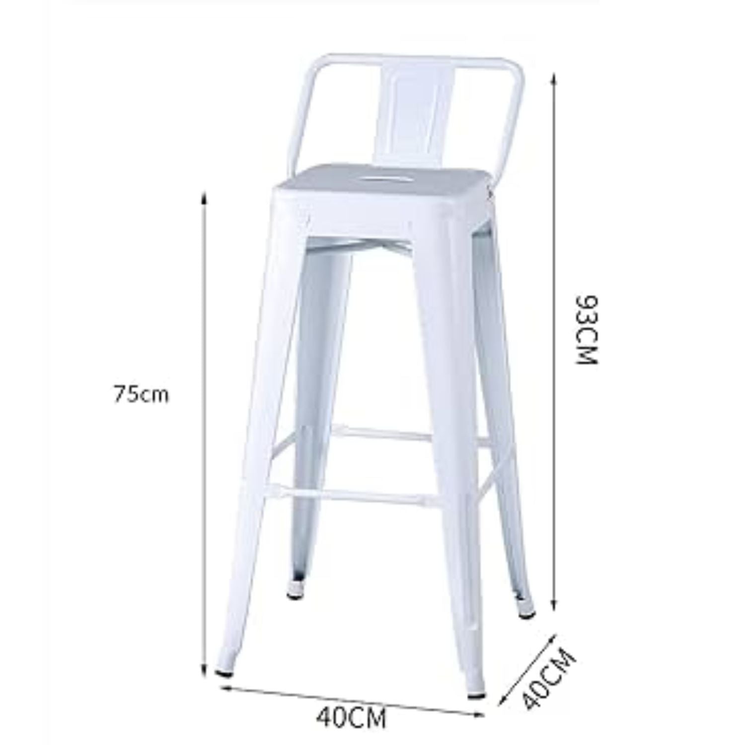 Classic Steel Bar Stool - That Couch Place