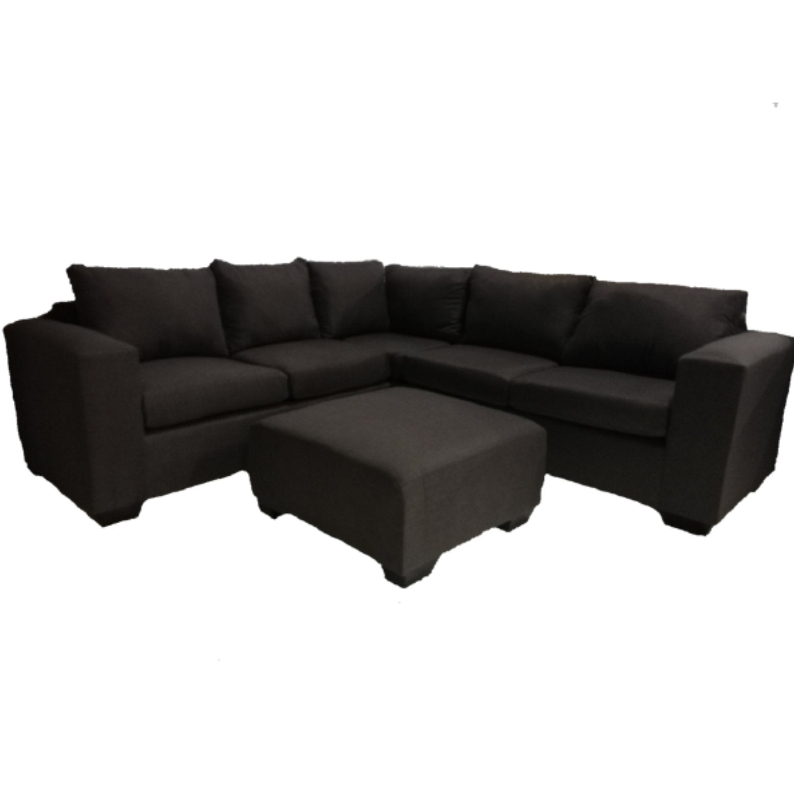 Rhino Corner Suite Black November Sale - That Couch Place