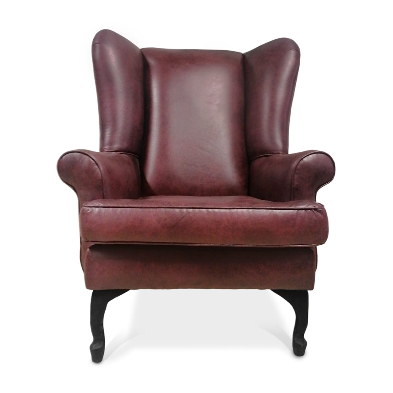 Wingback Chair Black November Special - That Couch Place
